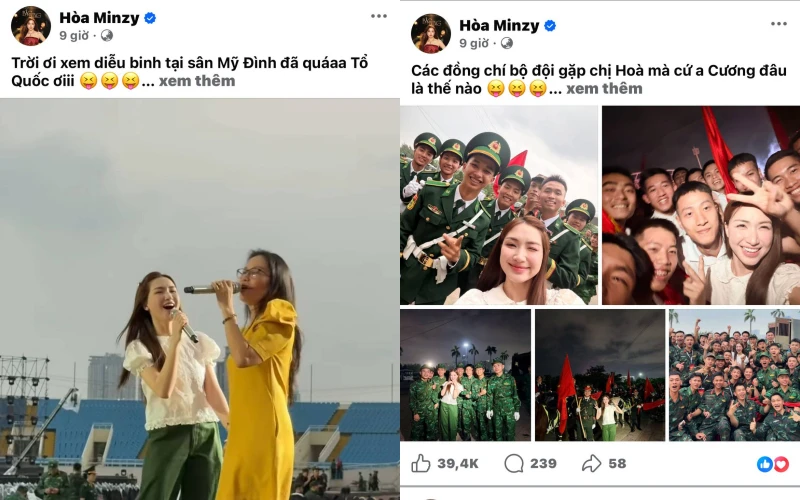 Hoà Minzy và Cẩm Ly hiện đang là tâm điểm chú ý sau những tranh luận về ca từ trong bài hát mới