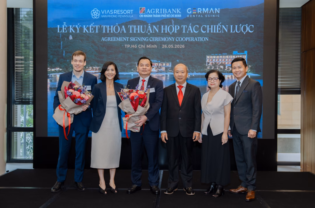 Agribank, German Dental Clinic, Vias Vân Phong Resort hợp tác phát huy sức mạnh cộng hưởng - Ảnh 2.