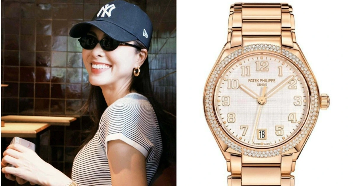 Tăng Thanh Hà đeo đồng hồ đính 160 viên kim cương giá gần 1,6 tỷ đồng
