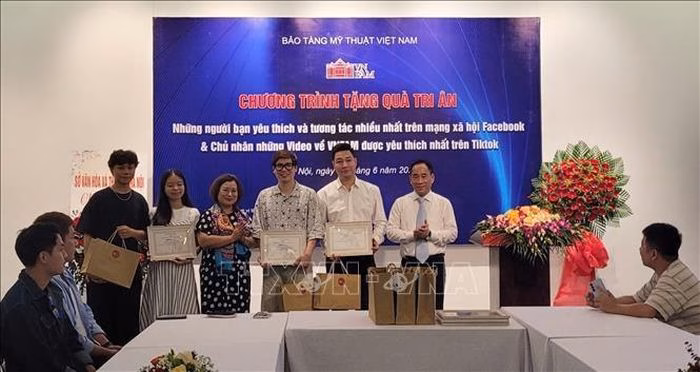 Bảo tàng Mỹ thuật Việt Nam tri ân các nhà sáng tạo nội dung trên nền tảng số.