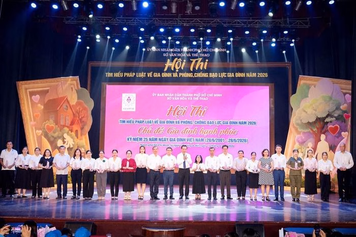 Hội thi Tìm hiểu pháp luật về gia đình và phòng, chống bạo lực gia đình năm 2026 - khu vực 1 thu hút 94 đội thi tham gia
