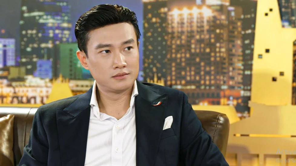 Quốc Trường từng muốn bỏ nghề vì áp lực sự nghiệp. Ảnh: CHỤP MÀN HÌNH THE KHANG SHOW