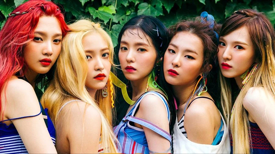 Hình ảnh rực rỡ của Red Velvet trong MV Red Flavor